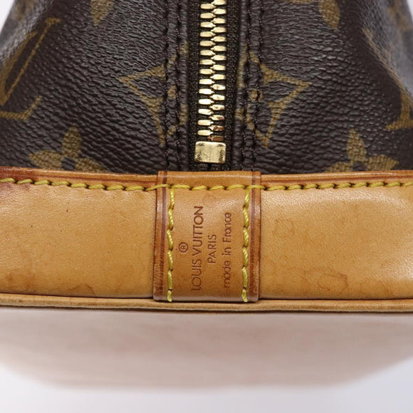 LOUIS VUITTON Monogram Alma Hand Bag M51130 LV Auth 131707