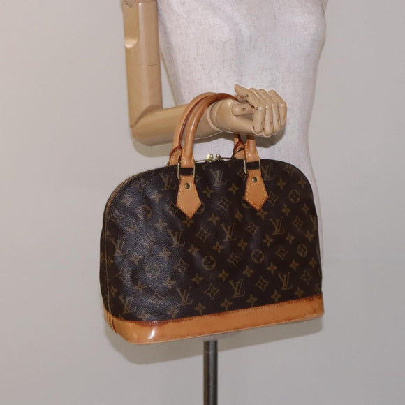LOUIS VUITTON Monogram Alma Hand Bag M51130 LV Auth 131707