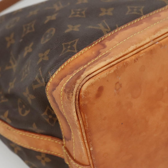 LOUIS VUITTON Monogram Noe Shoulder Bag M42224 LV Auth 131711