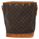 LOUIS VUITTON Monogram Noe Shoulder Bag M42224 LV Auth 131711-13