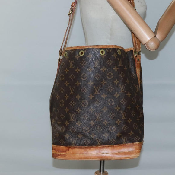 LOUIS VUITTON Monogram Noe Shoulder Bag M42224 LV Auth 131711