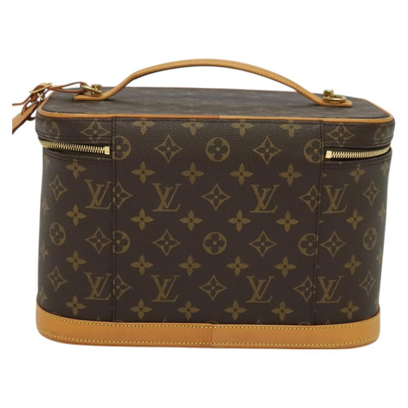 LOUIS VUITTON Monogram Nice Hand Bag 2way M47280 LV Auth 131714