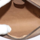 GUCCI GG Supreme Web Sherry Line Bag PVC Beige Gold 001 44 6655 Auth 131721-10