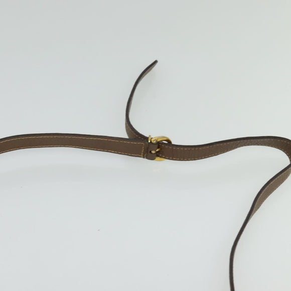 GUCCI GG Supreme Web Sherry Line Bag PVC Beige Gold 001 44 6655 Auth 131721