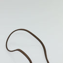 GUCCI GG Supreme Web Sherry Line Bag PVC Beige Gold 156 02 066 Auth 131723-8