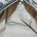 GUCCI GG Canvas Sherry Line Hand Bag PVC Navy Gold 247205 Auth 131724-20