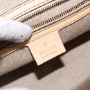 GUCCI Hand Bag Leather Beige 124245 Auth 131725-17