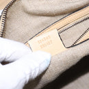 GUCCI Hand Bag Leather Beige 124245 Auth 131725-22