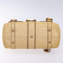 GUCCI Hand Bag Leather Beige 124245 Auth 131725-9