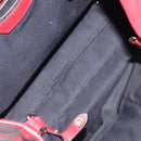 BURBERRY Nova Check Tote Bag Nylon Beige Gold Auth 131730-11