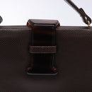 BOTTEGA VENETA Hand Bag Leather Brown Gold Auth 131734-17
