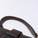 BOTTEGA VENETA Hand Bag Leather Brown Gold Auth 131734-8