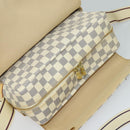 LOUIS VUITTON Damier Azur Naviglio Shoulder Bag N51189 LV Auth 131738-11