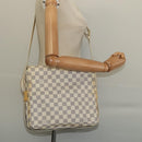 LOUIS VUITTON Damier Azur Naviglio Shoulder Bag N51189 LV Auth 131738-24