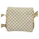 LOUIS VUITTON Damier Azur Naviglio Shoulder Bag N51189 LV Auth 131738-2