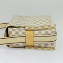 LOUIS VUITTON Damier Azur Naviglio Shoulder Bag N51189 LV Auth 131738-3