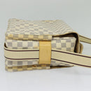 LOUIS VUITTON Damier Azur Naviglio Shoulder Bag N51189 LV Auth 131738-4