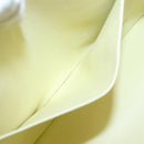 LOUIS VUITTON Monogram Vernis Houston Hand Bag Lime Yellow M91055 LV Auth 131741-21