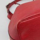 LOUIS VUITTON Epi Petit Noe Shoulder Bag Red M44107 LV Auth 131744-14