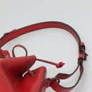 LOUIS VUITTON Epi Petit Noe Shoulder Bag Red M44107 LV Auth 131744-8