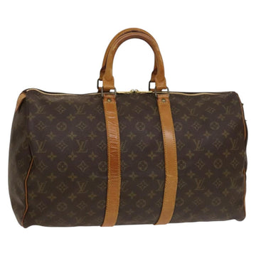 LOUIS VUITTON Monogram Keepall 45 Boston Bag M41428 LV Auth 131758