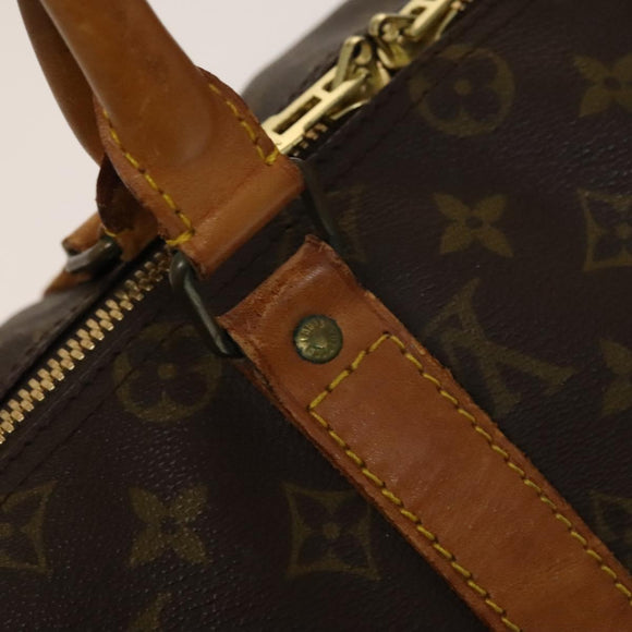 LOUIS VUITTON Monogram Keepall 45 Boston Bag M41428 LV Auth 131758