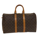 LOUIS VUITTON Monogram Keepall 45 Boston Bag M41428 LV Auth 131758-2