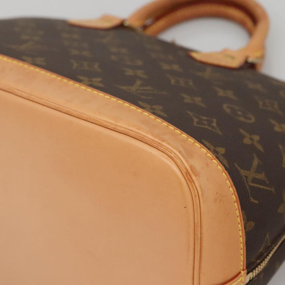 LOUIS VUITTON Monogram Alma Hand Bag M51130 LV Auth 131765