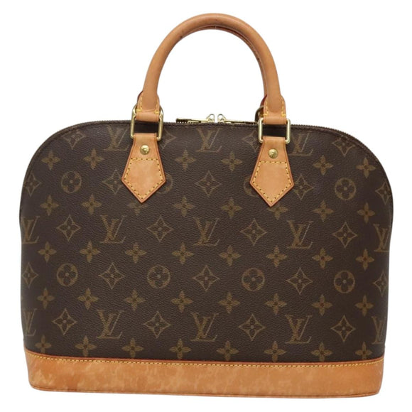 LOUIS VUITTON Monogram Alma Hand Bag M51130 LV Auth 131765