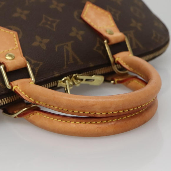 LOUIS VUITTON Monogram Alma Hand Bag M51130 LV Auth 131765