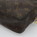 LOUIS VUITTON Monogram Trousse Toilette 23 Clutch Bag M47524 LV Auth 131771-15
