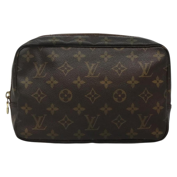 LOUIS VUITTON Monogram Trousse Toilette 23 Clutch Bag M47524 LV Auth 131771