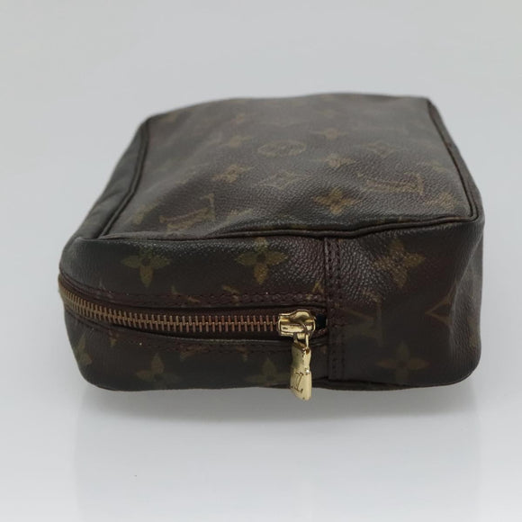 LOUIS VUITTON Monogram Trousse Toilette 23 Clutch Bag M47524 LV Auth 131771