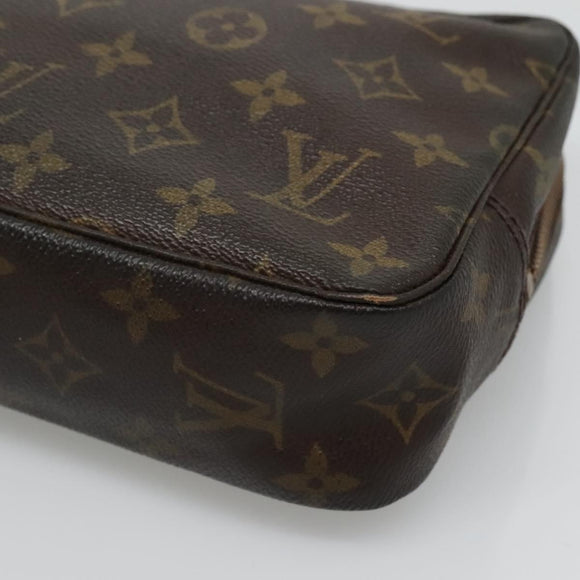 LOUIS VUITTON Monogram Trousse Toilette 23 Clutch Bag M47524 LV Auth 131771