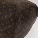 LOUIS VUITTON Monogram Keepall 55 Boston Bag M41424 LV Auth 131773-15