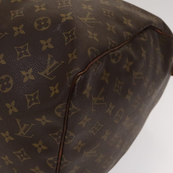 LOUIS VUITTON Monogram Keepall 55 Boston Bag M41424 LV Auth 131773