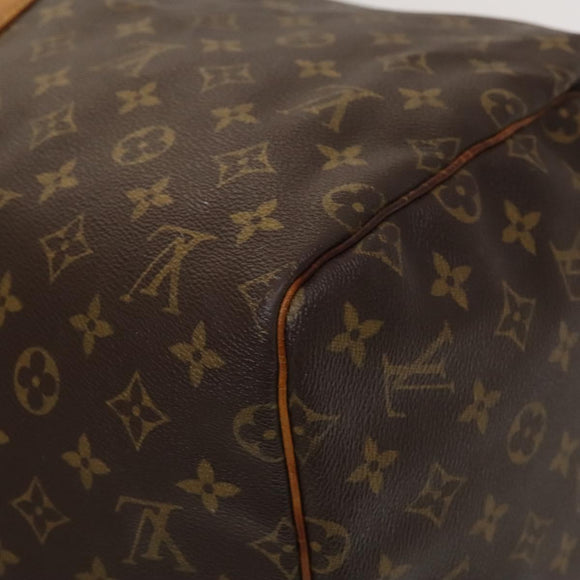 LOUIS VUITTON Monogram Keepall 55 Boston Bag M41424 LV Auth 131773