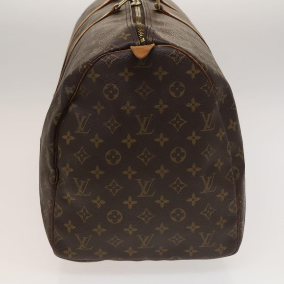 LOUIS VUITTON Monogram Keepall 55 Boston Bag M41424 LV Auth 131773