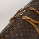 LOUIS VUITTON Monogram Keepall 55 Boston Bag M41424 LV Auth 131773-6