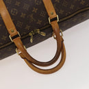 LOUIS VUITTON Monogram Keepall 55 Boston Bag M41424 LV Auth 131773-7
