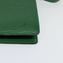 LOUIS VUITTON Epi Capuchin Shoulder Bag Green M52344 LV Auth 131777-15