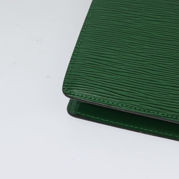 LOUIS VUITTON Epi Capuchin Shoulder Bag Green M52344 LV Auth 131777