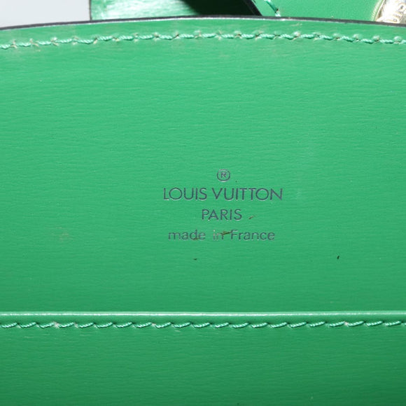 LOUIS VUITTON Epi Capuchin Shoulder Bag Green M52344 LV Auth 131777