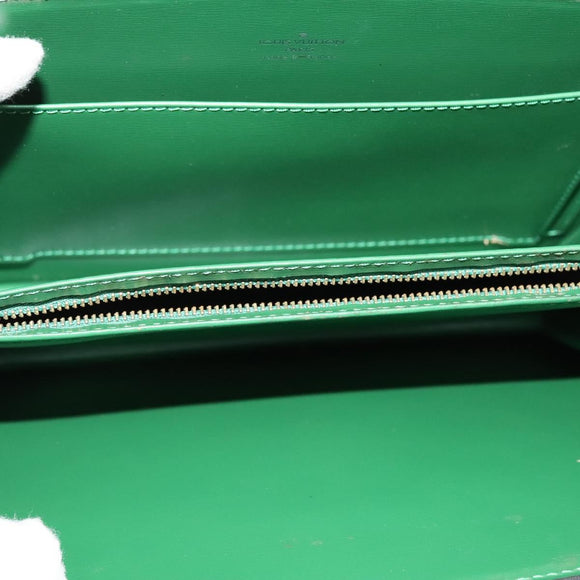 LOUIS VUITTON Epi Capuchin Shoulder Bag Green M52344 LV Auth 131777