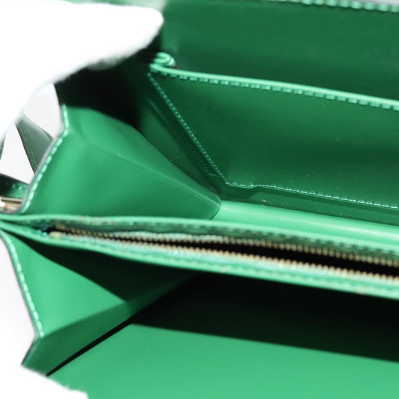 LOUIS VUITTON Epi Capuchin Shoulder Bag Green M52344 LV Auth 131777