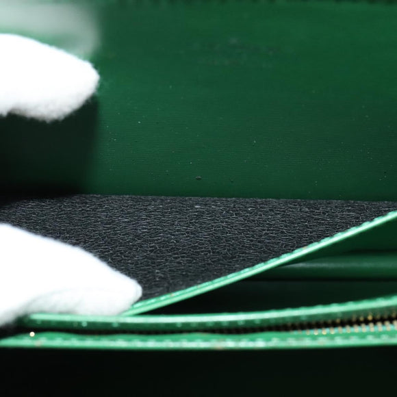 LOUIS VUITTON Epi Capuchin Shoulder Bag Green M52344 LV Auth 131777