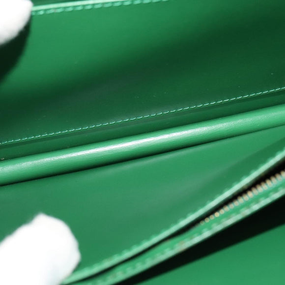 LOUIS VUITTON Epi Capuchin Shoulder Bag Green M52344 LV Auth 131777