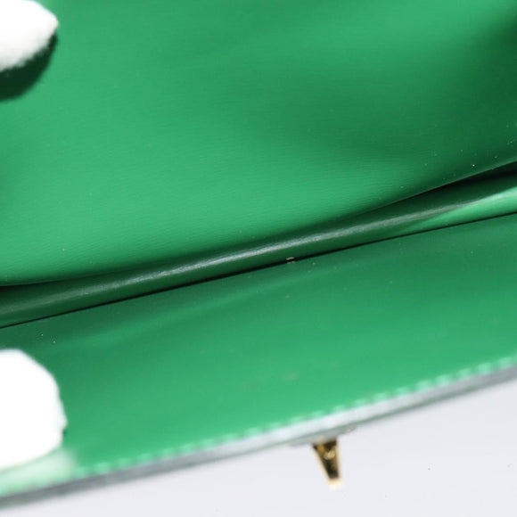 LOUIS VUITTON Epi Capuchin Shoulder Bag Green M52344 LV Auth 131777