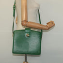 LOUIS VUITTON Epi Capuchin Shoulder Bag Green M52344 LV Auth 131777-23