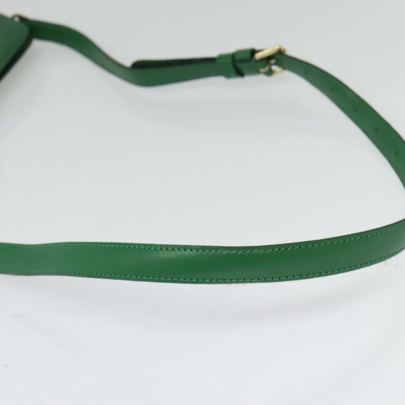 LOUIS VUITTON Epi Capuchin Shoulder Bag Green M52344 LV Auth 131777